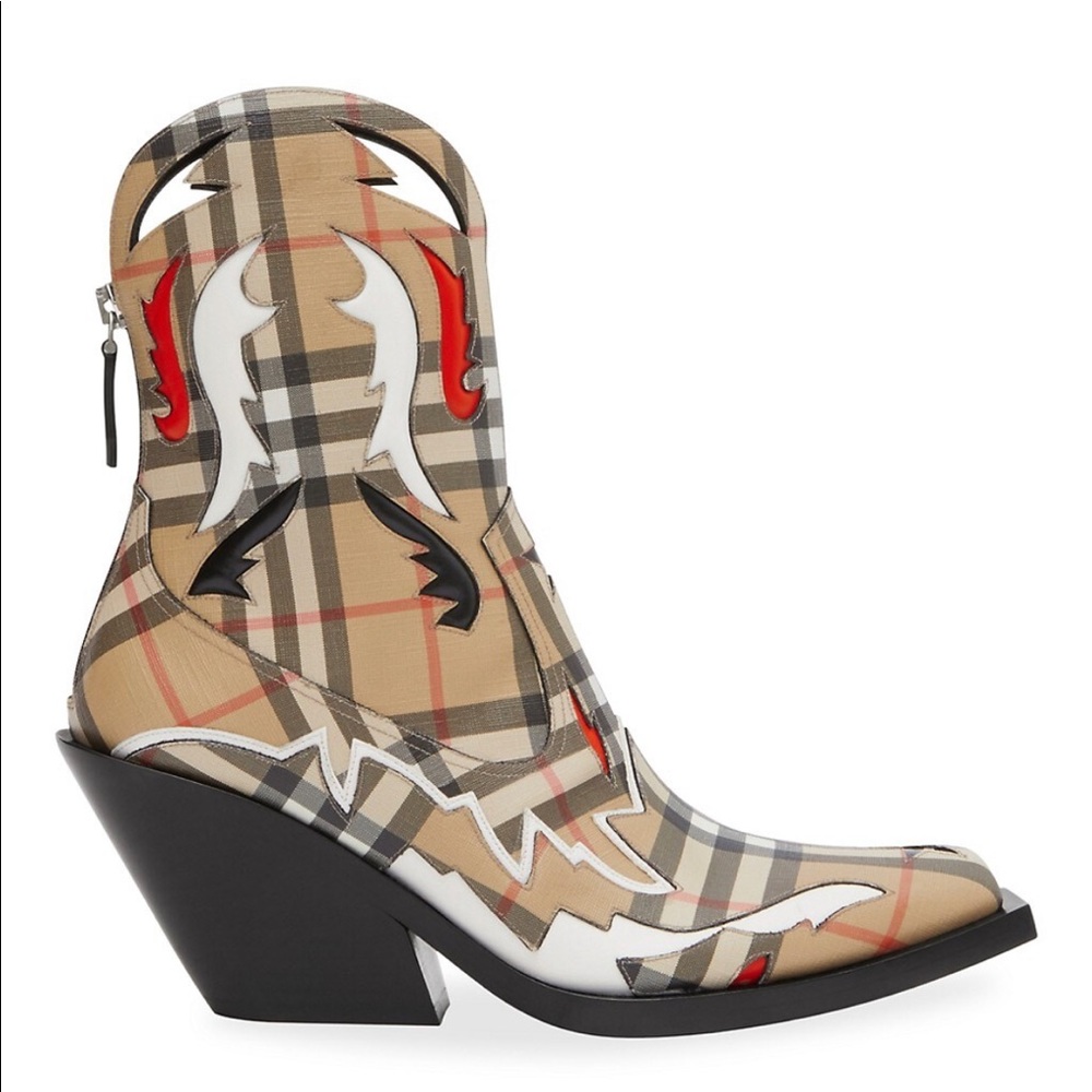 New Burberry western boot 38